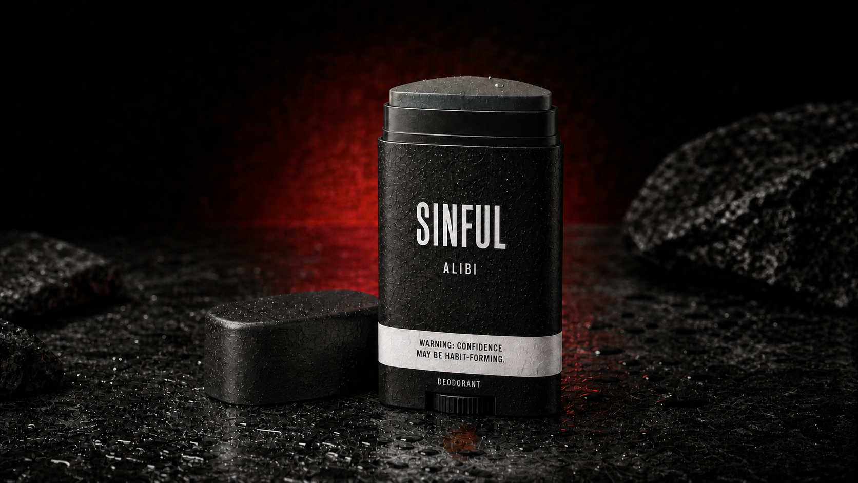Alibi Deodorant concept