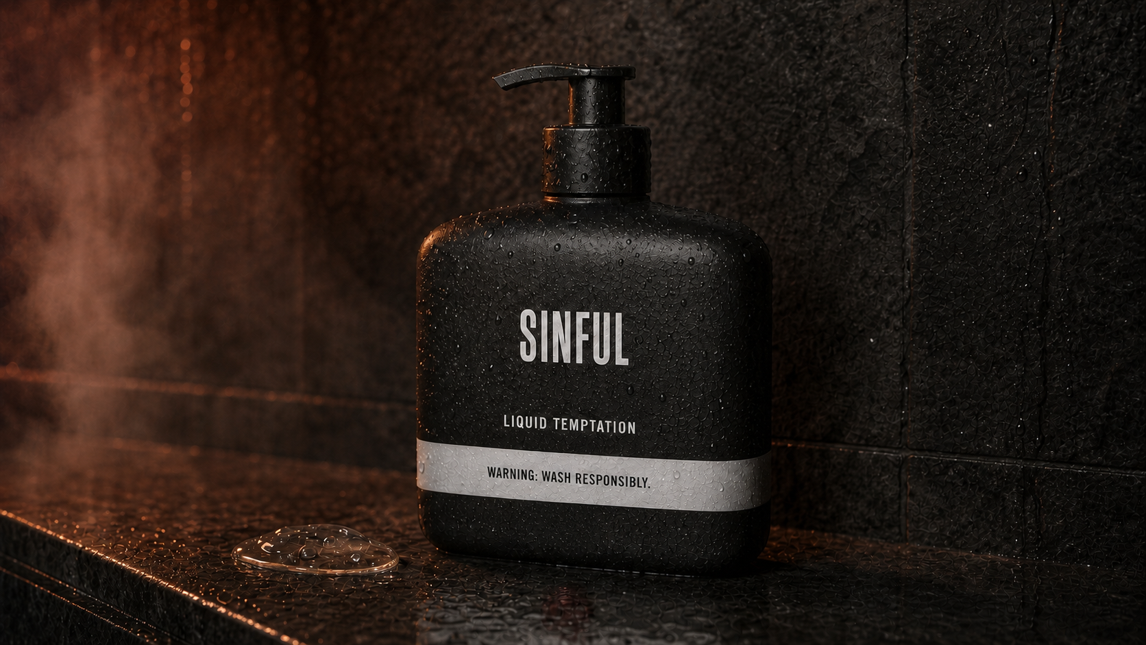 Liquid Temptation Body Wash concept