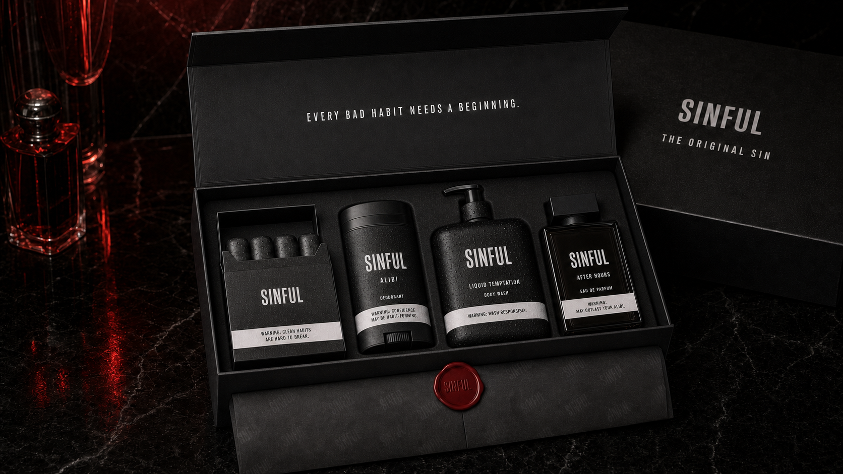 The Original Sin Gift Set concept