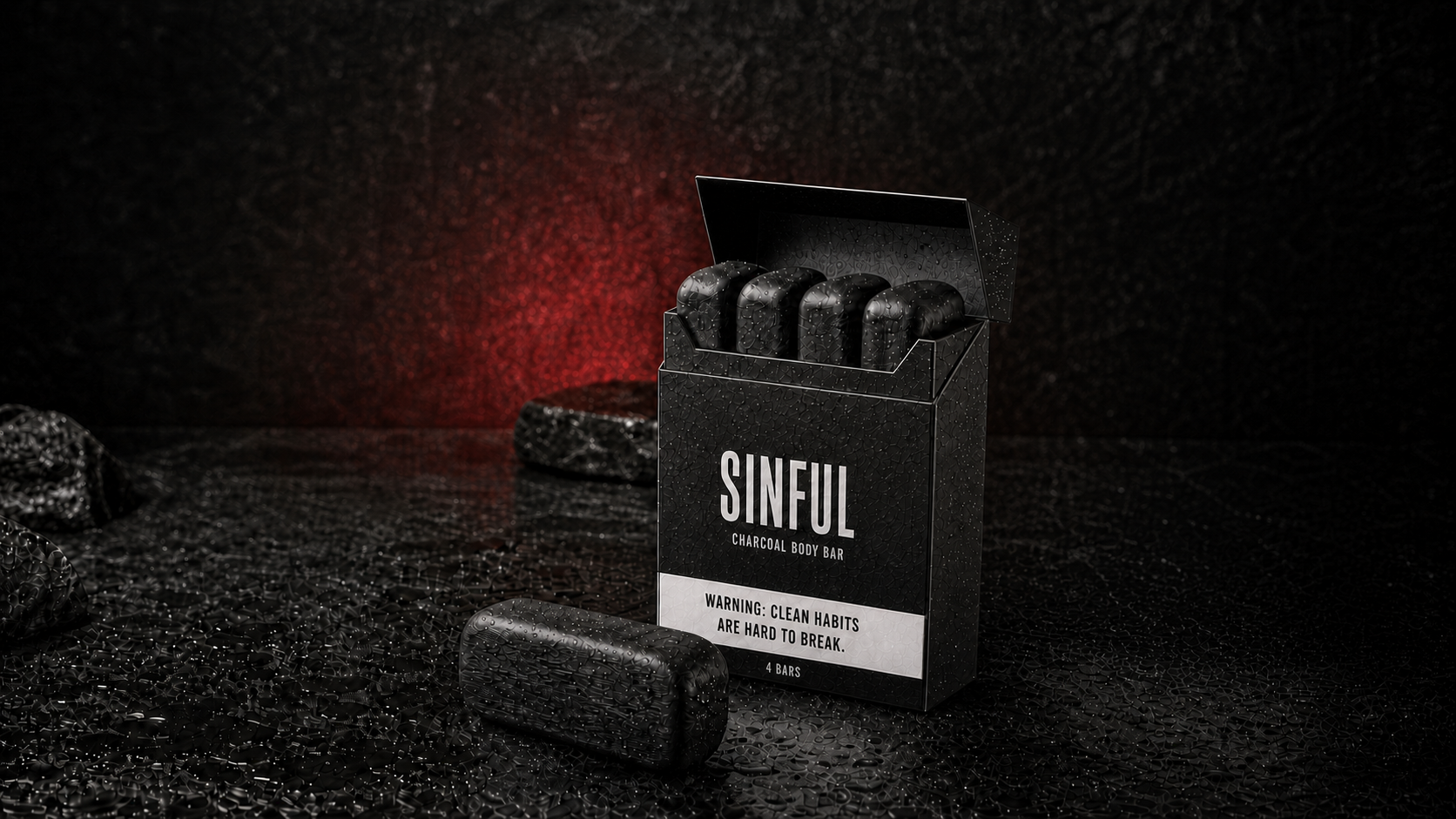 Charcoal Body Bar concept