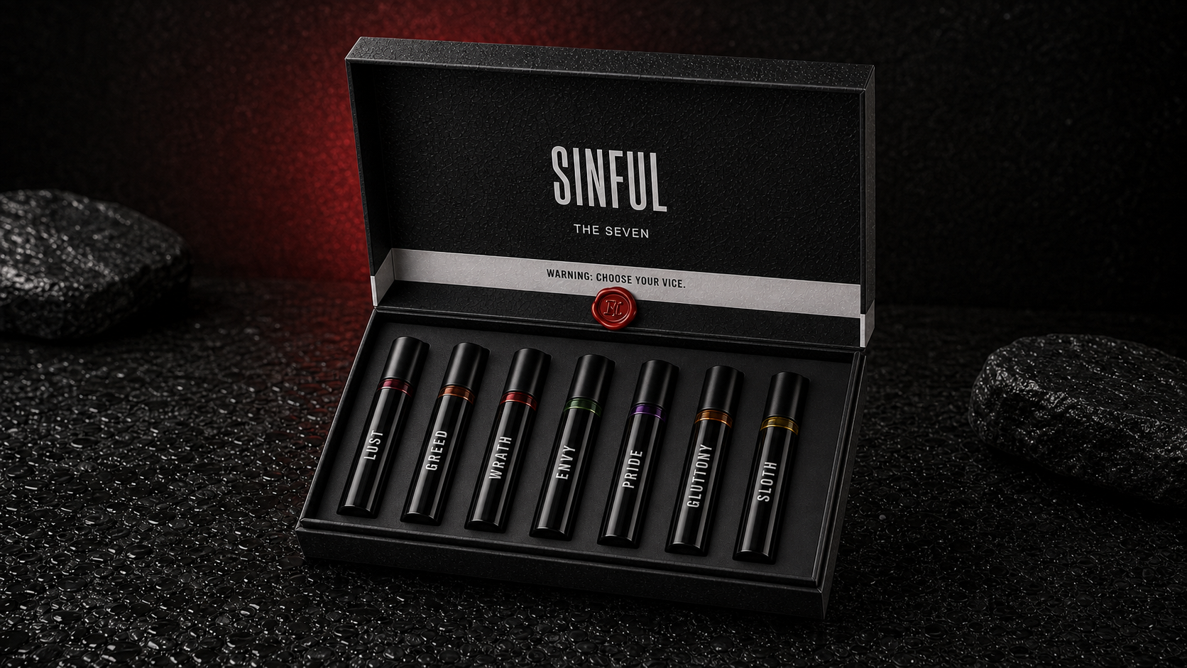 The Seven Fragrance Set concept